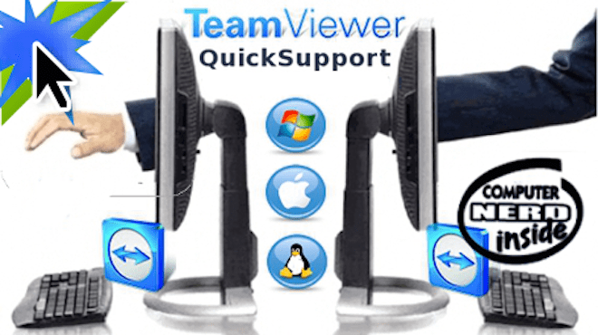 PC hulp op afstand voor Laptop & Desktop via TeamViewer